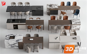 Kitchen island Skp Files